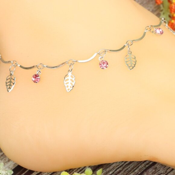 "Elegant Handmade Anklet – Delicate Jewelry for Women, MAR091574 - Picture 7 of 10
